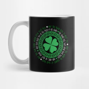 Irish Blessing Celtic Knot 4 Leaf C - St Patrick'S Day Mug